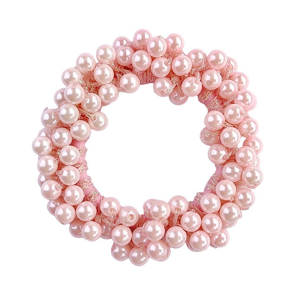 Pearl Ponytail Holders