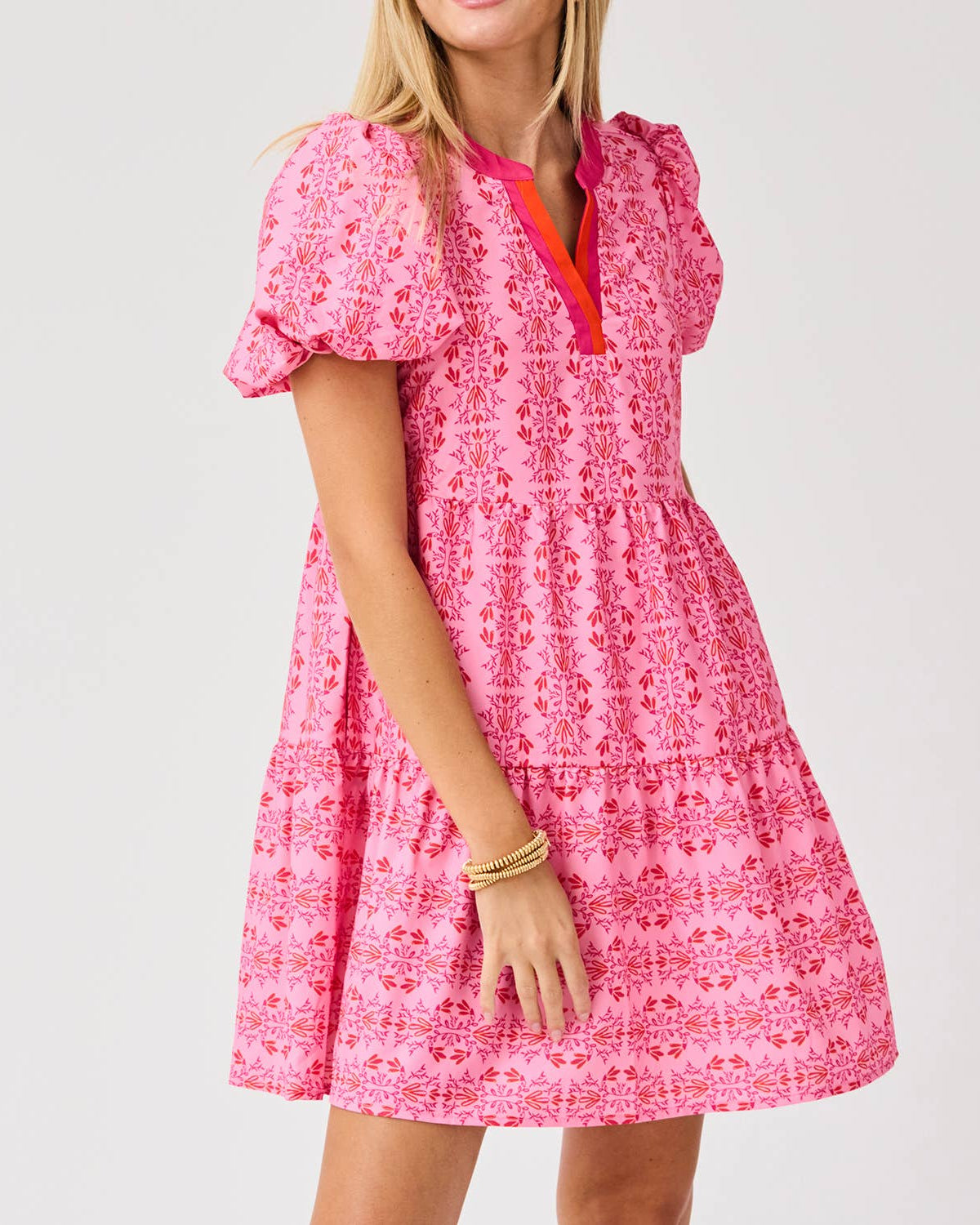 Kinsley Heirloom Pink Mini Dress