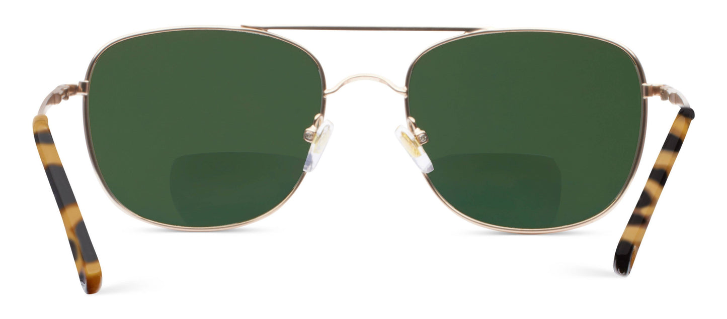 Peepers Gold Palermo Progressive Sunglasses