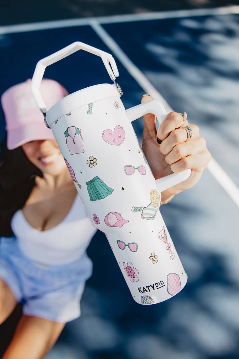 Pickleball 38 Oz Tumbler