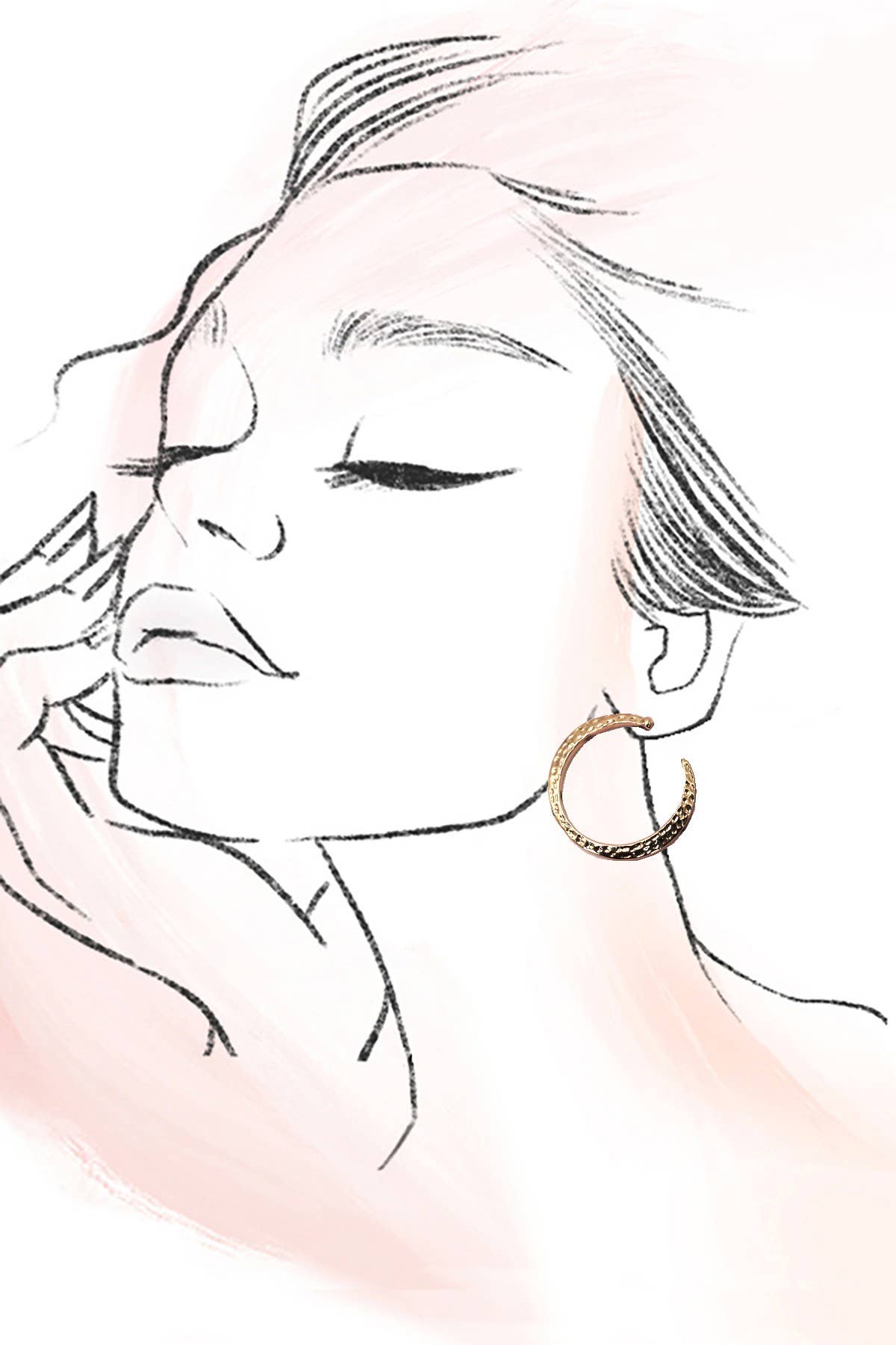 Bow Charm Floral Porcelain Blue Bracelet