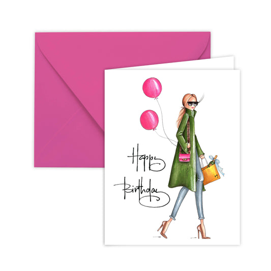 "Fen" Happy Birthday Greeting Card