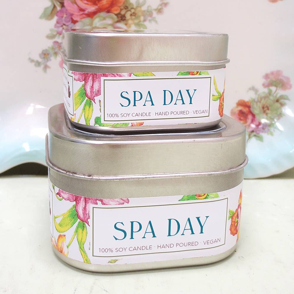 Spa Day Soy Candle in Large