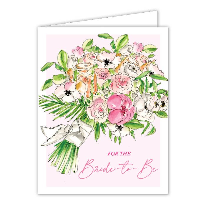 Handpainted For the Bride-to-Be Card