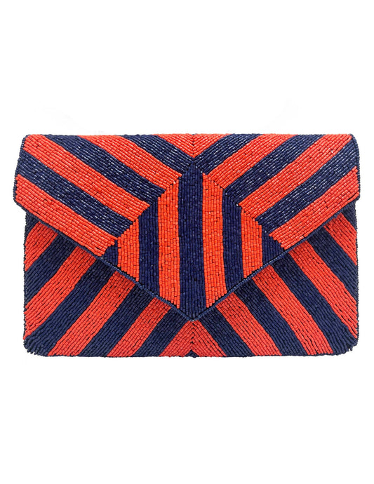 Auburn Navy & Orange Game Day Crossbody