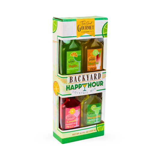 Backyard Happy Hour Cocktail Mix Set