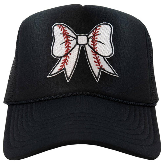 Baseball Bow Coquette Hat