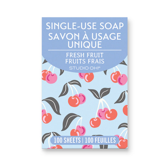 Birds in the Cherry Tree Single-Use Soap Sheets