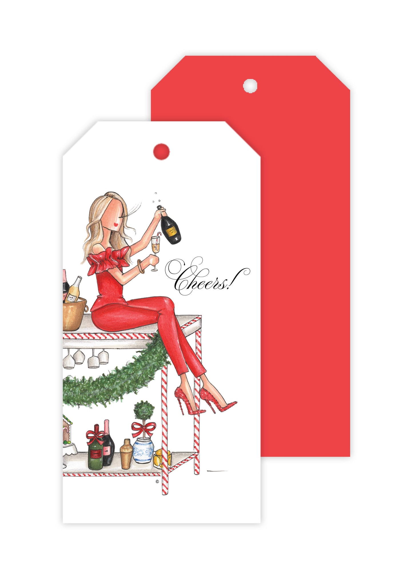 Brittany Fuson "Jenna" Gift Tags