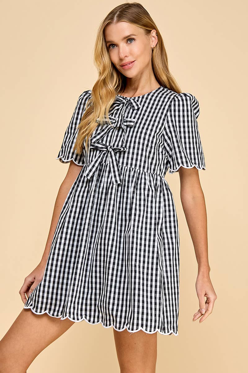 Game Day Front Bow Dress