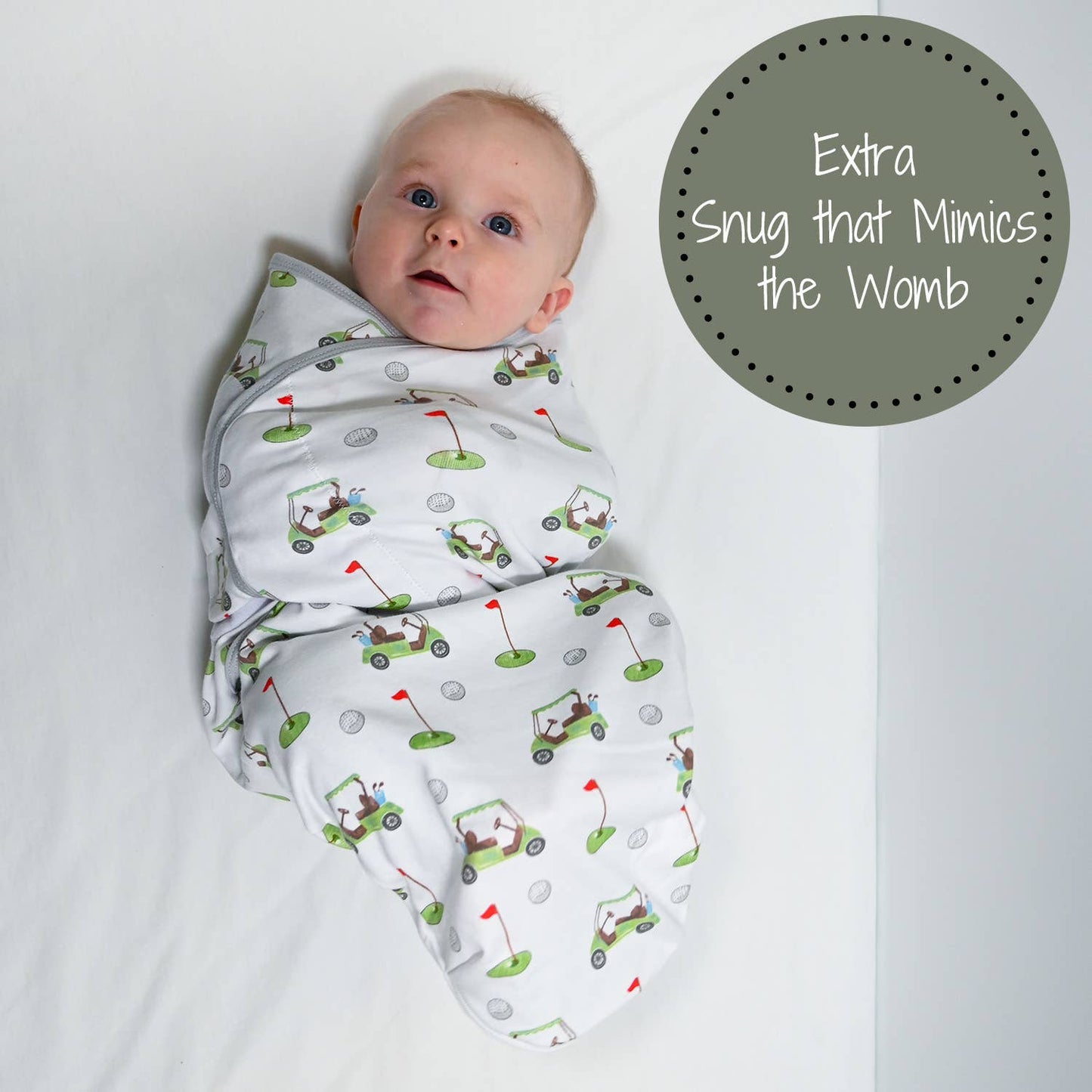 Golf A Round Baby Sleep Swaddle