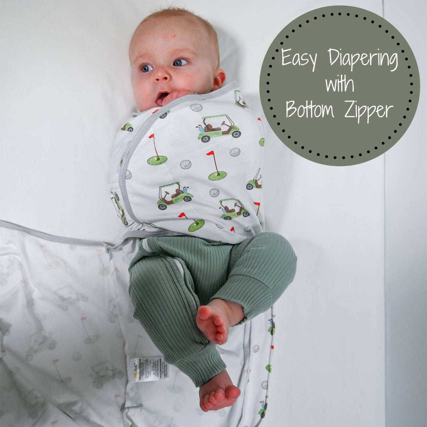 Golf A Round Baby Sleep Swaddle