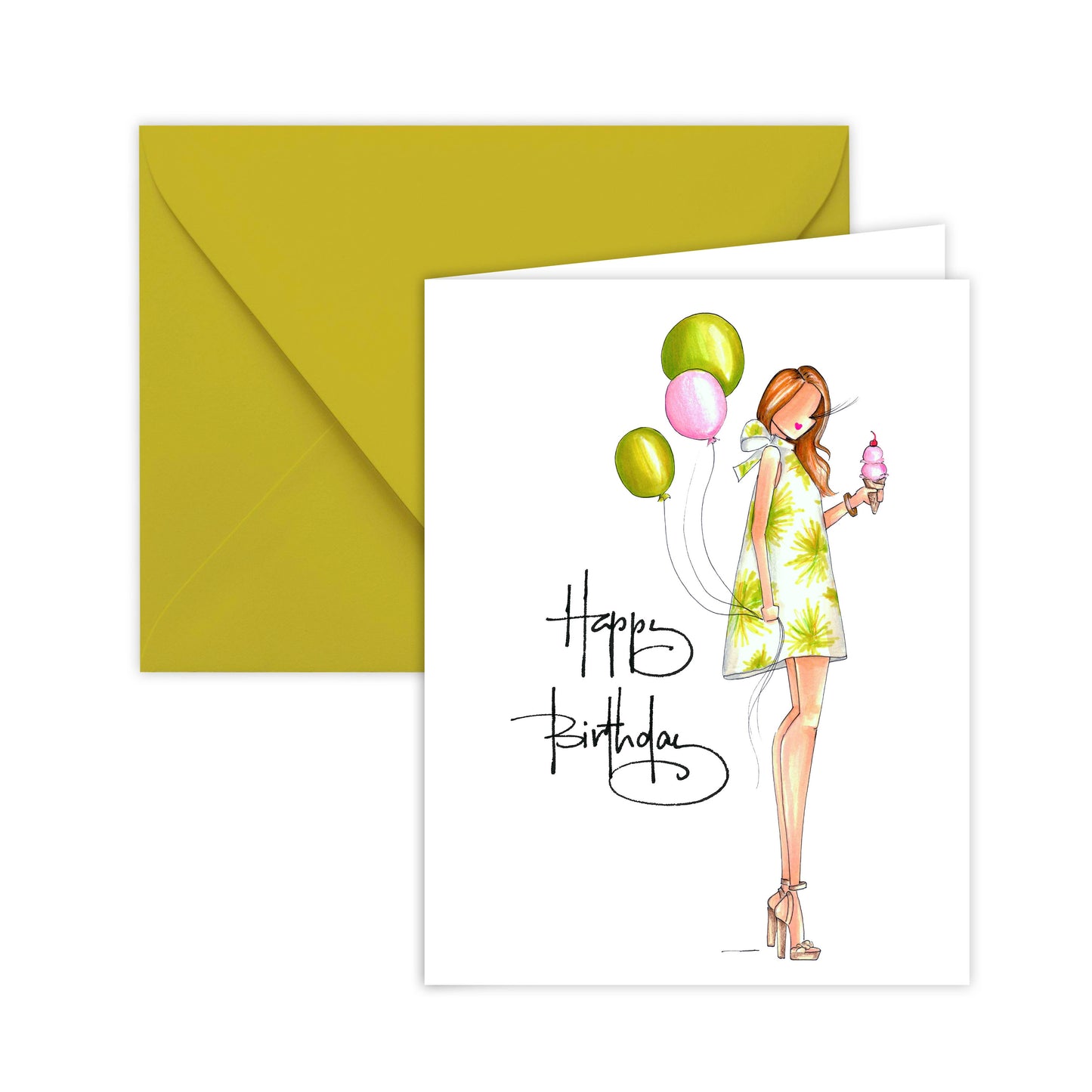 "Sadie" Happy Birthday Greeting Card