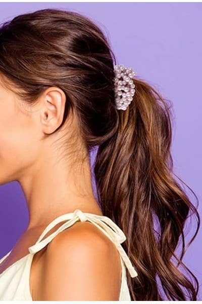 Pearl Ponytail Holders