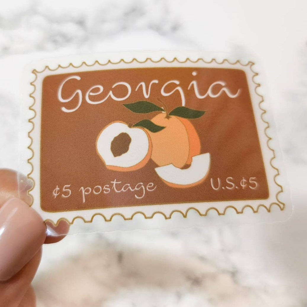 Georgia Stamp Sticker