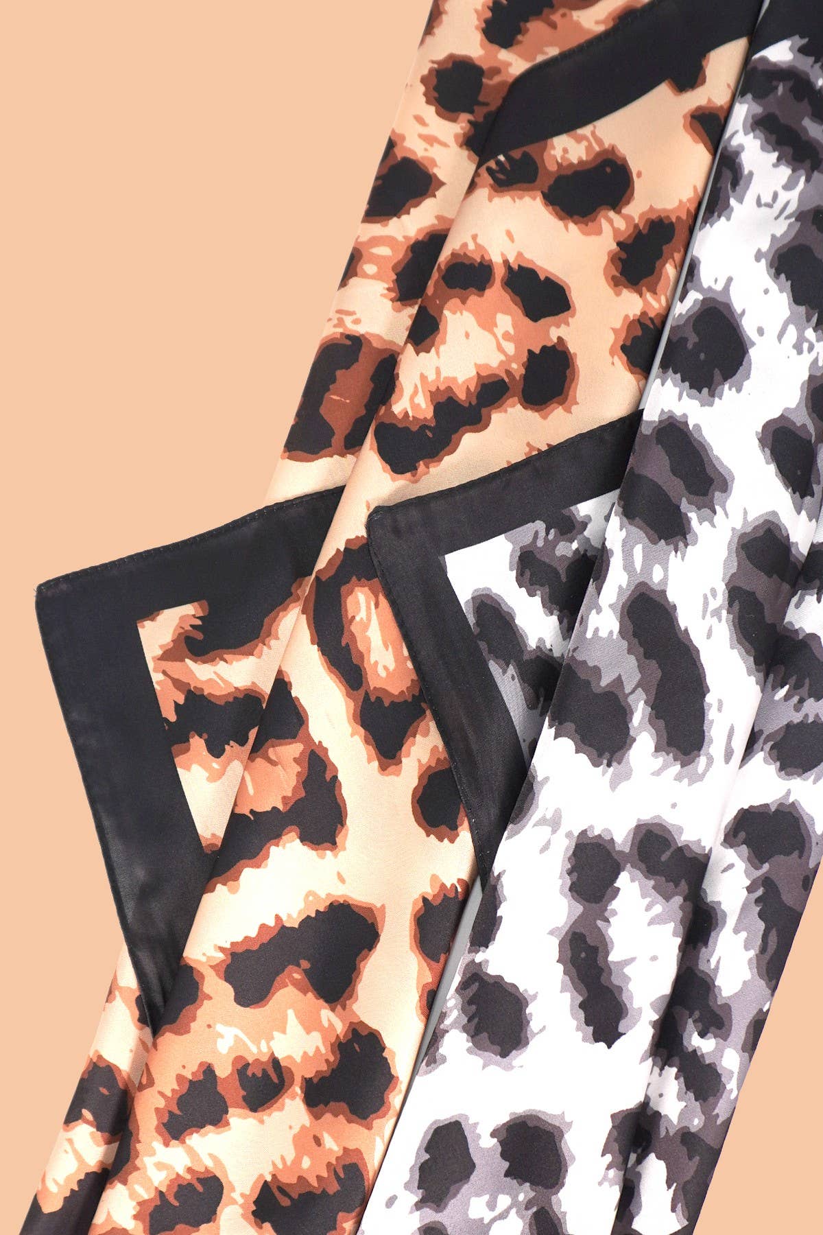 Wild Luxe Leopard Satin Scarf