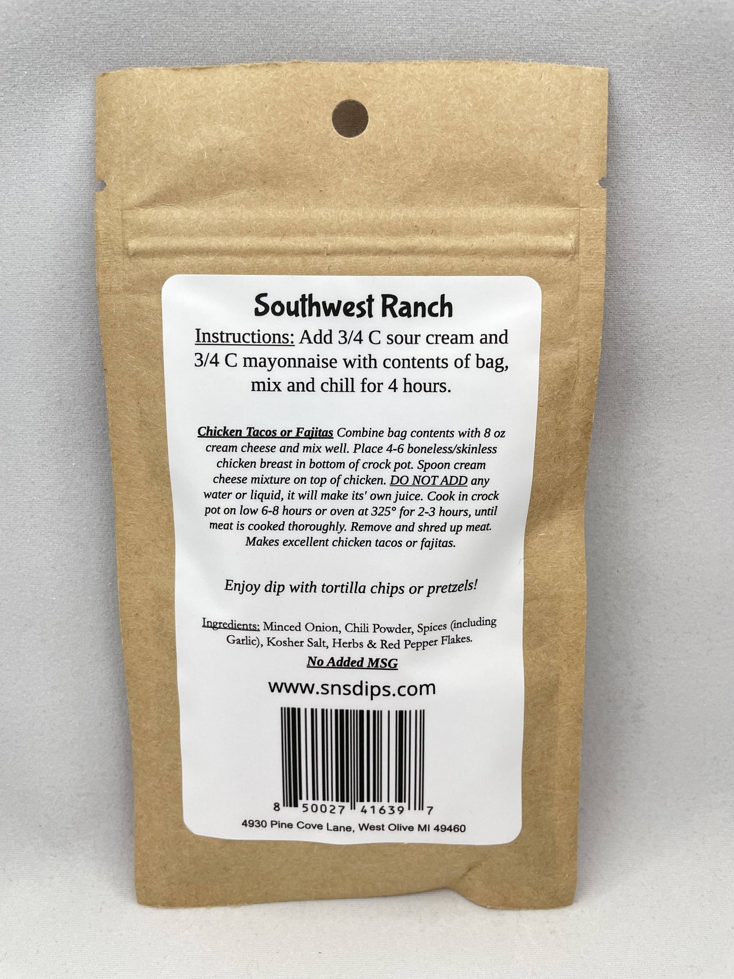 Southwest Ranch Mix
