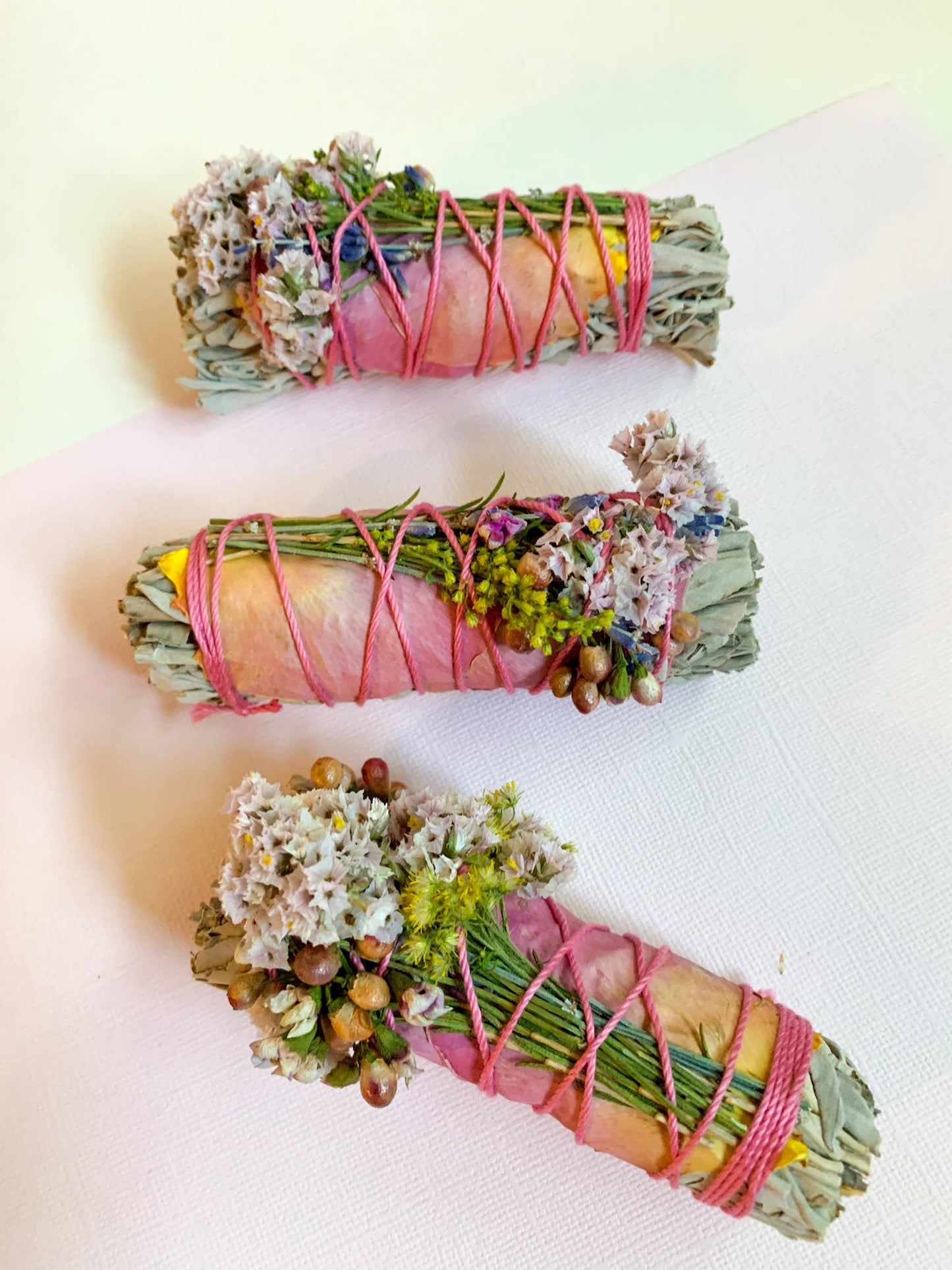 Wildflower White Sage Smudge Wand