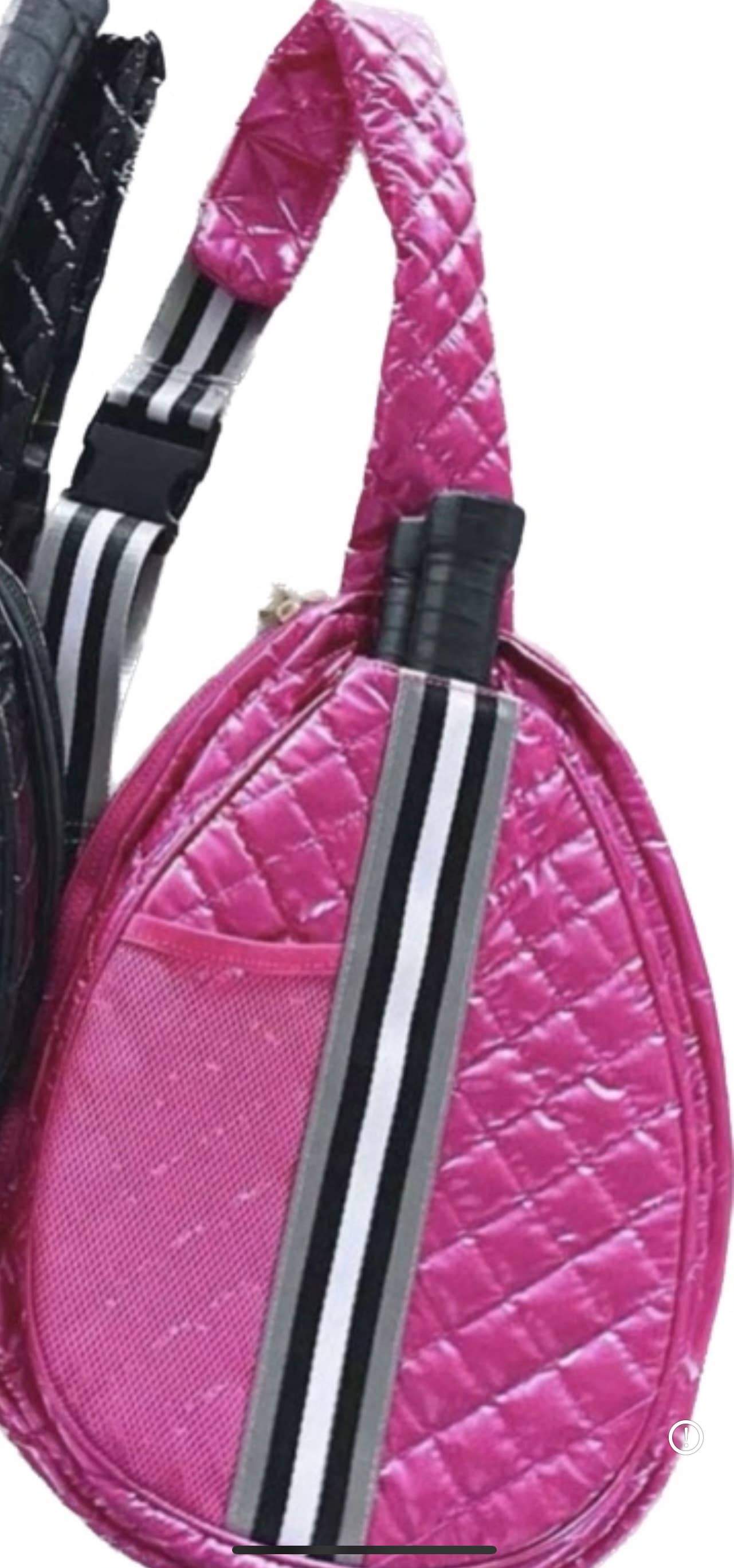 Fuschia Pickle Ball Sling Bag