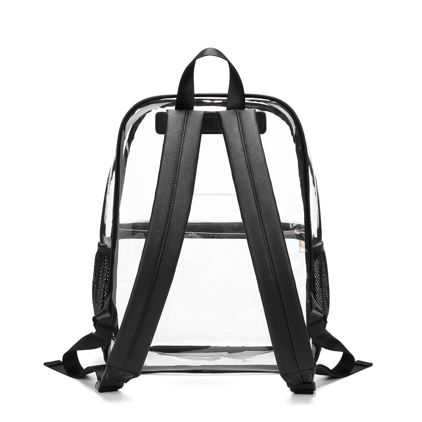 Macy Mesh Large Clear Backpack