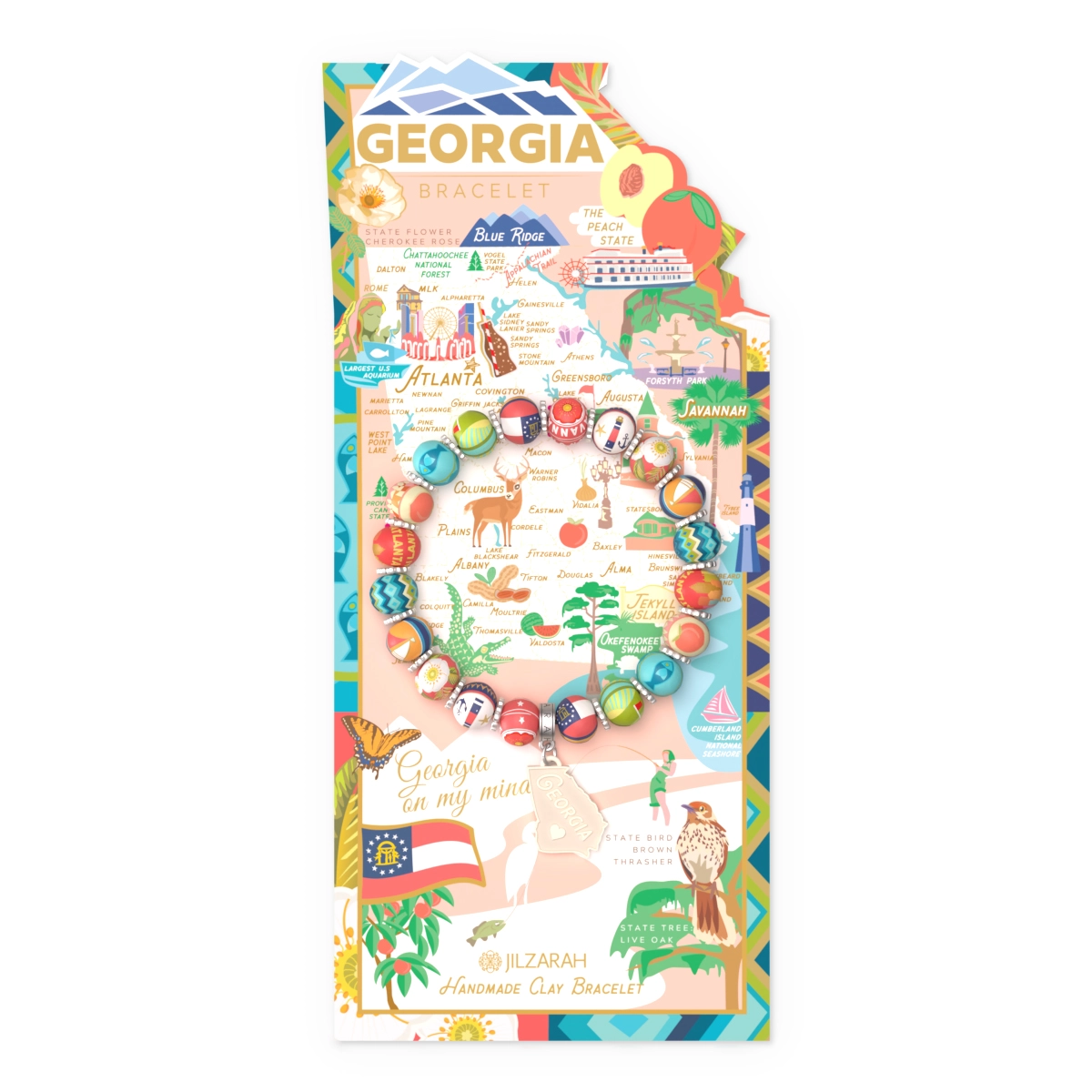 Georgia Places We Love Bracelet