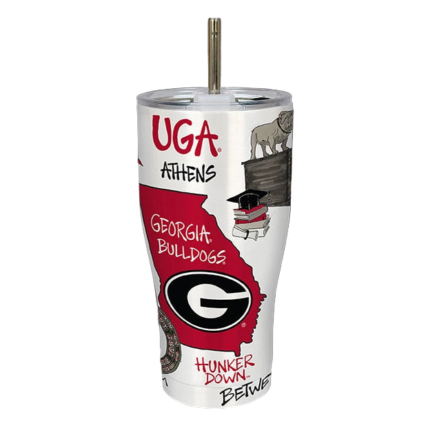 UGA Icon Tumbler