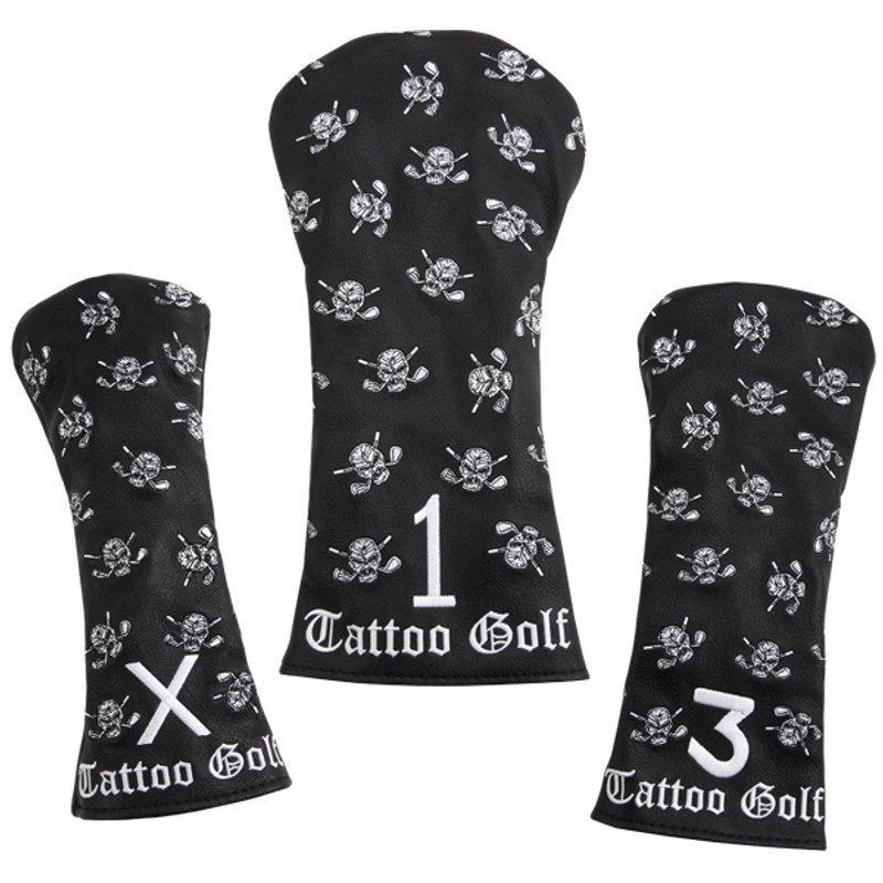 Dancing Skulls Vintage Golf Club Covers
