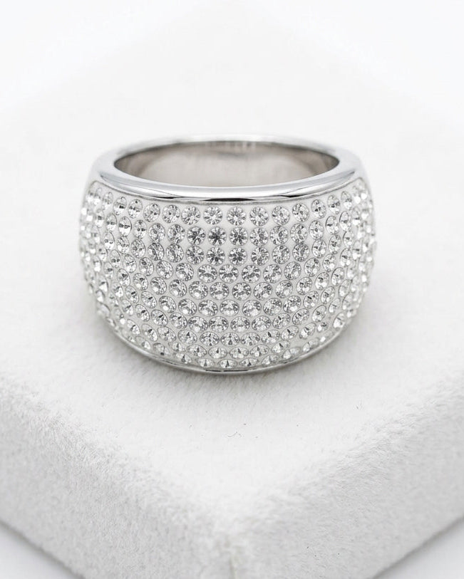 Crystal Dust Luxe Bombé Ring