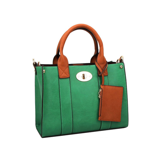 Green Cameran 3-in-1 Crossbody Bag & Satchel