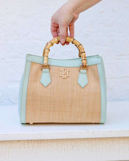Kennedy Tote Natural Mint