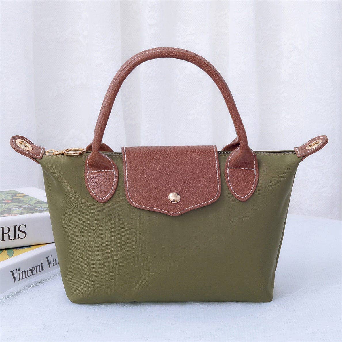 Britney Flap Top Nylon Bag