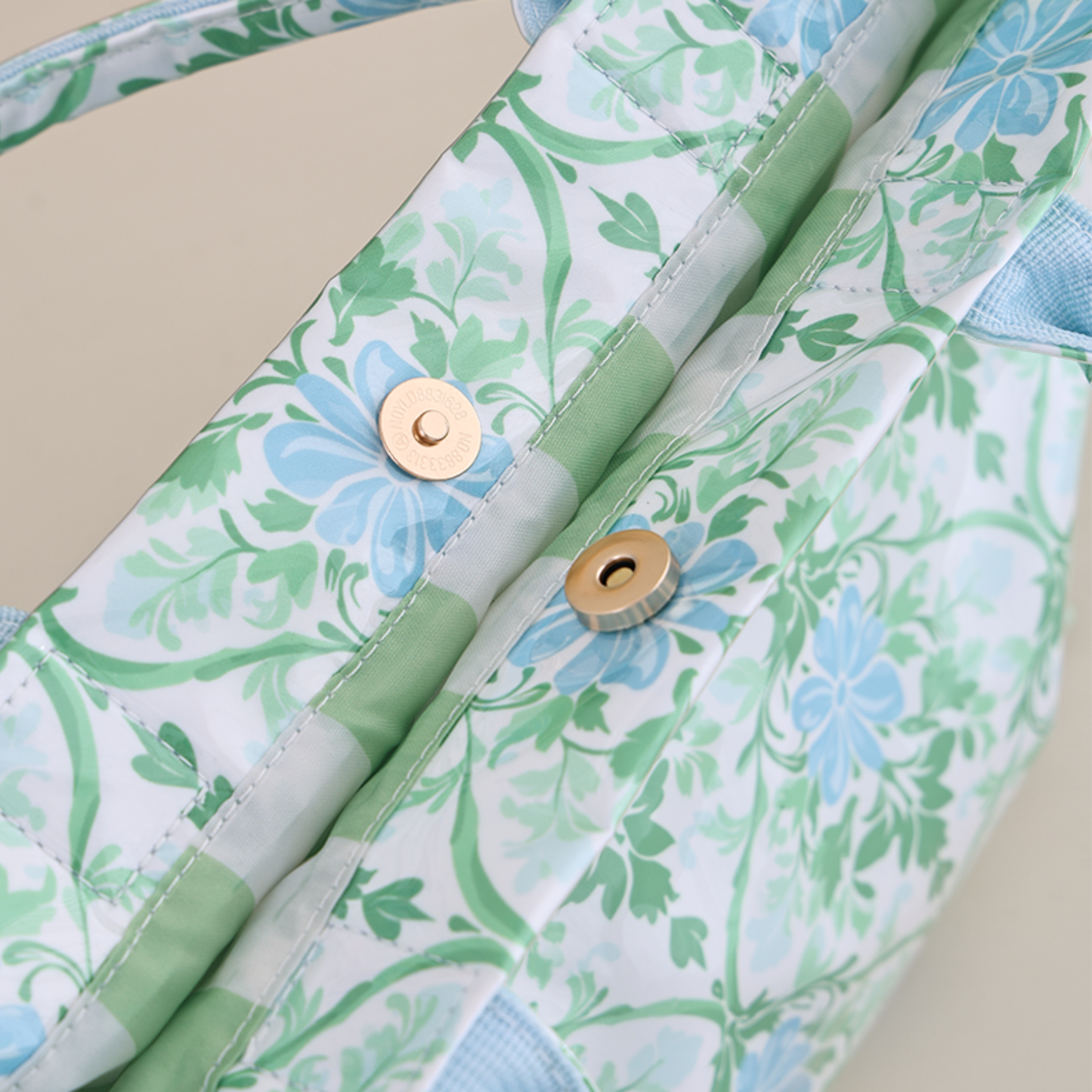 Heirloom Garden Waterproof PVC Tote Bag