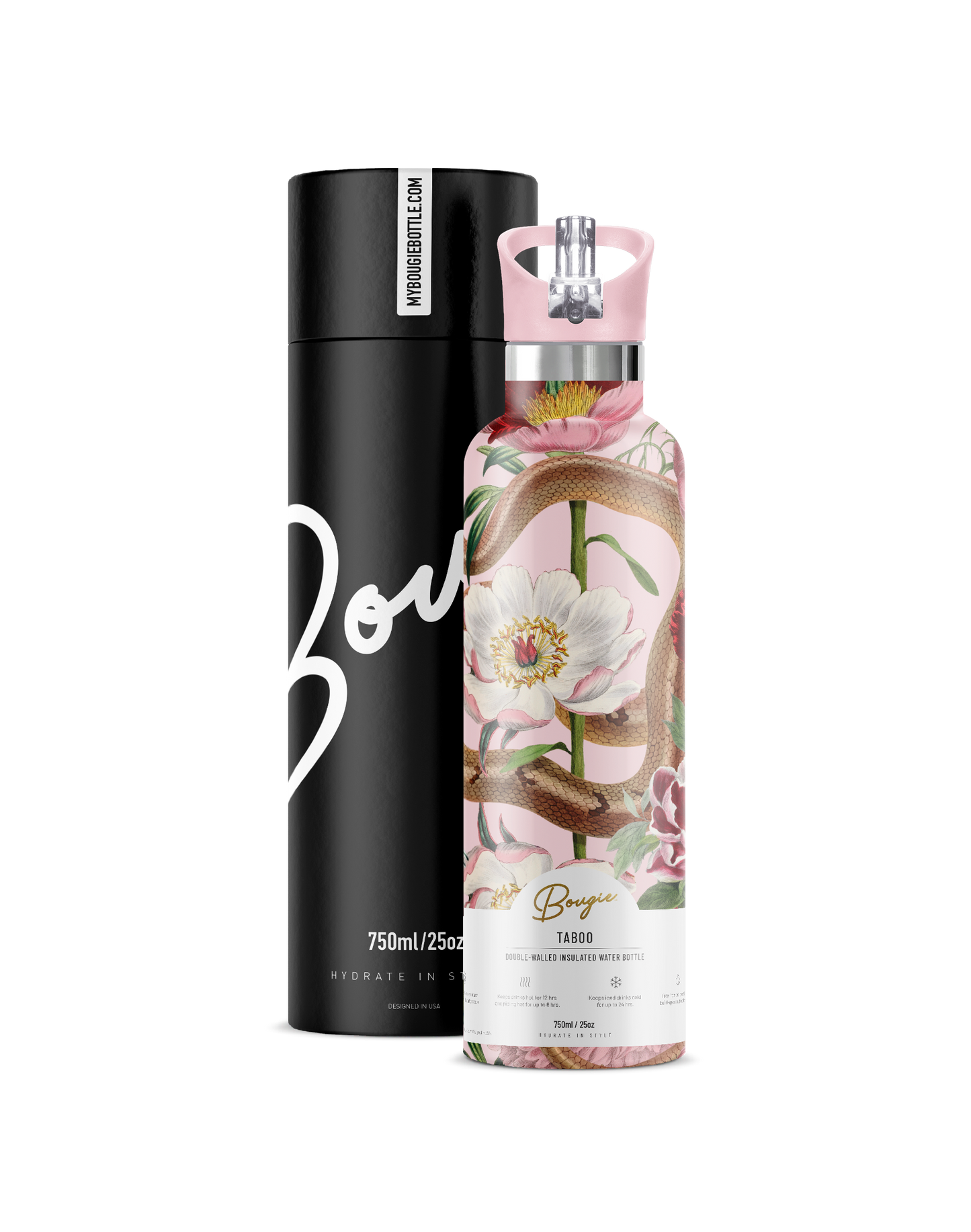 Bougie TABOO Water Bottle