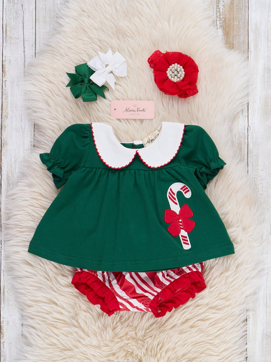 Candy Parade Embroidered Bloomers Outfit