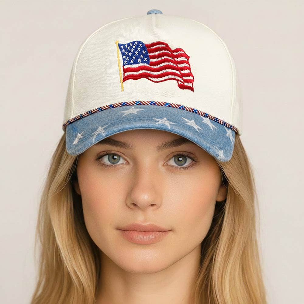 USA 250th Anniversary Embroidered Hat
