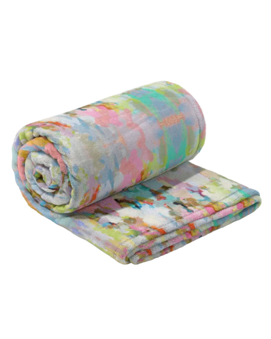 Laura Park Designs Brooks Avenue Fleece Blanket