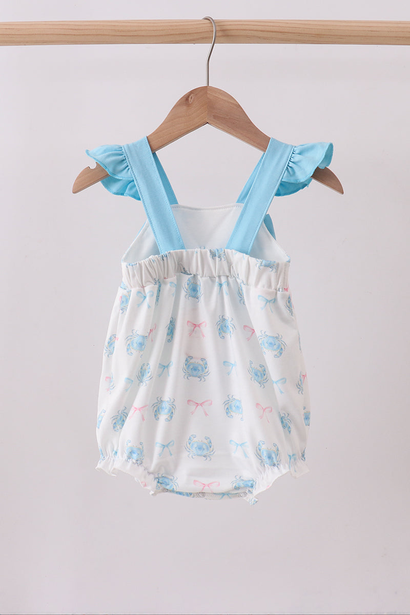 Blue Crab Ruffle Bubble