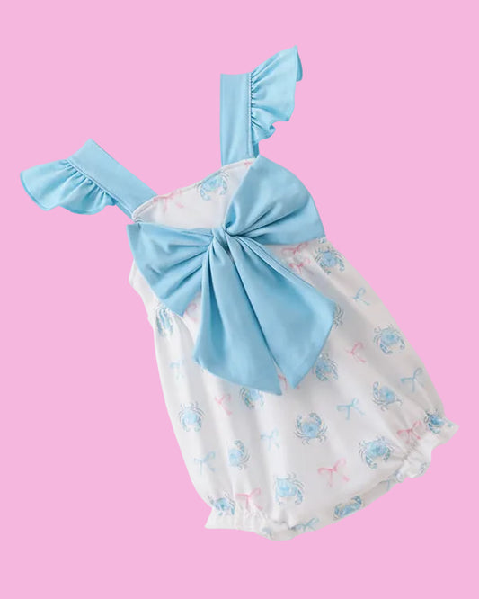 Blue Crab Ruffle Bubble