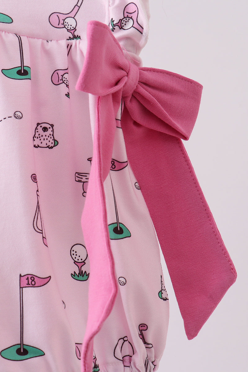 Pink Girls Golf Bubble