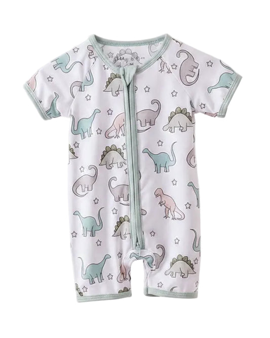 Dinosaur Bamboo Romper