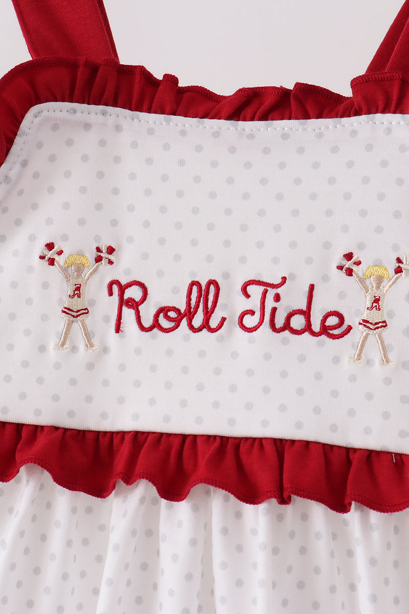 Red Alabama Roll Tide Bloomer Set