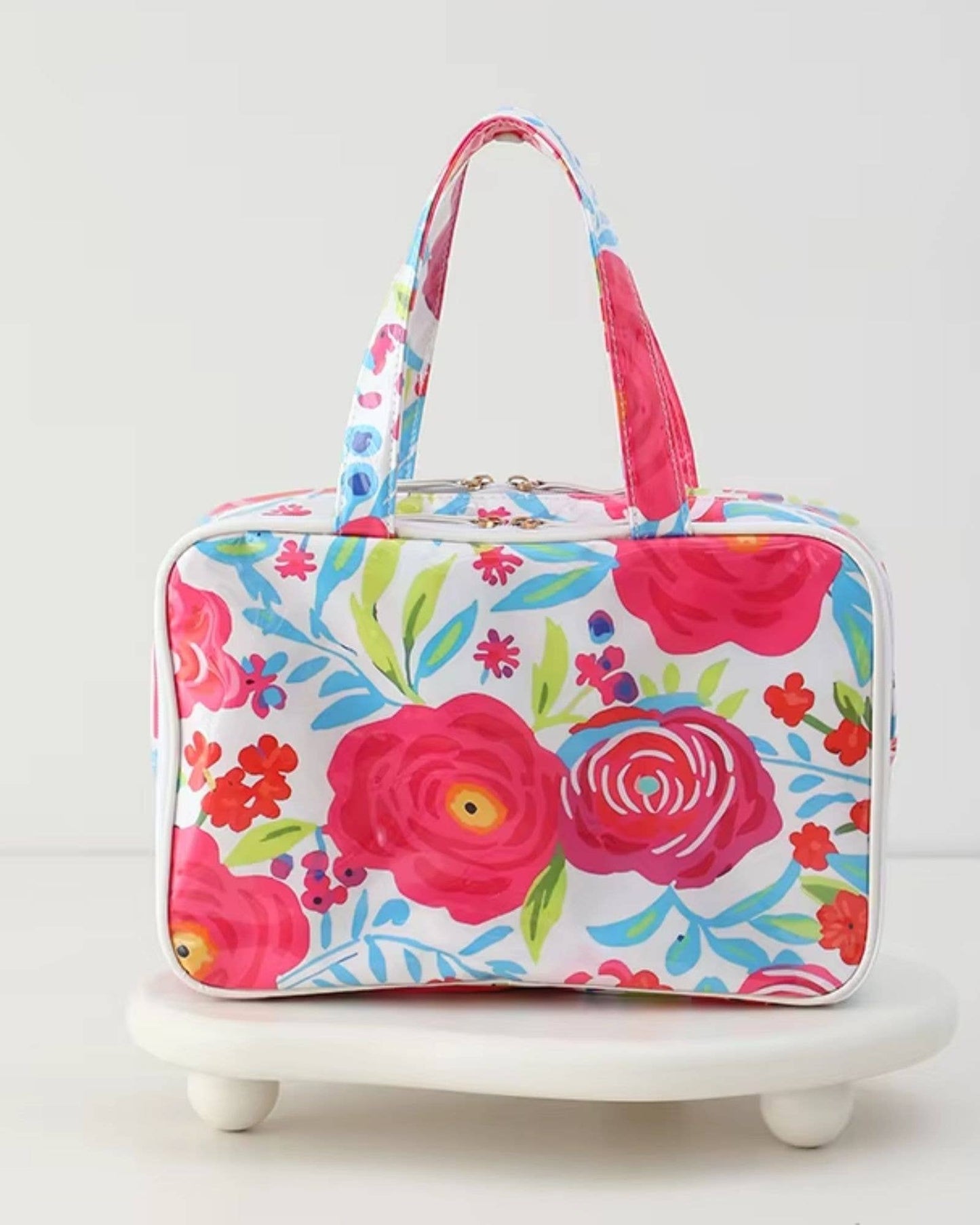 Tropical Escape Waterproof Cosmetic Case