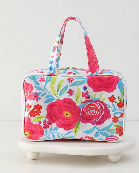 Tropical Escape Waterproof Cosmetic Case