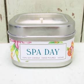 Spa Day Soy Candle in Large