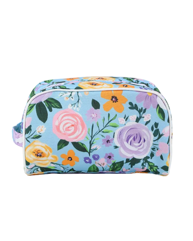 Heirloom Garden Canvas Cosmetic Bag