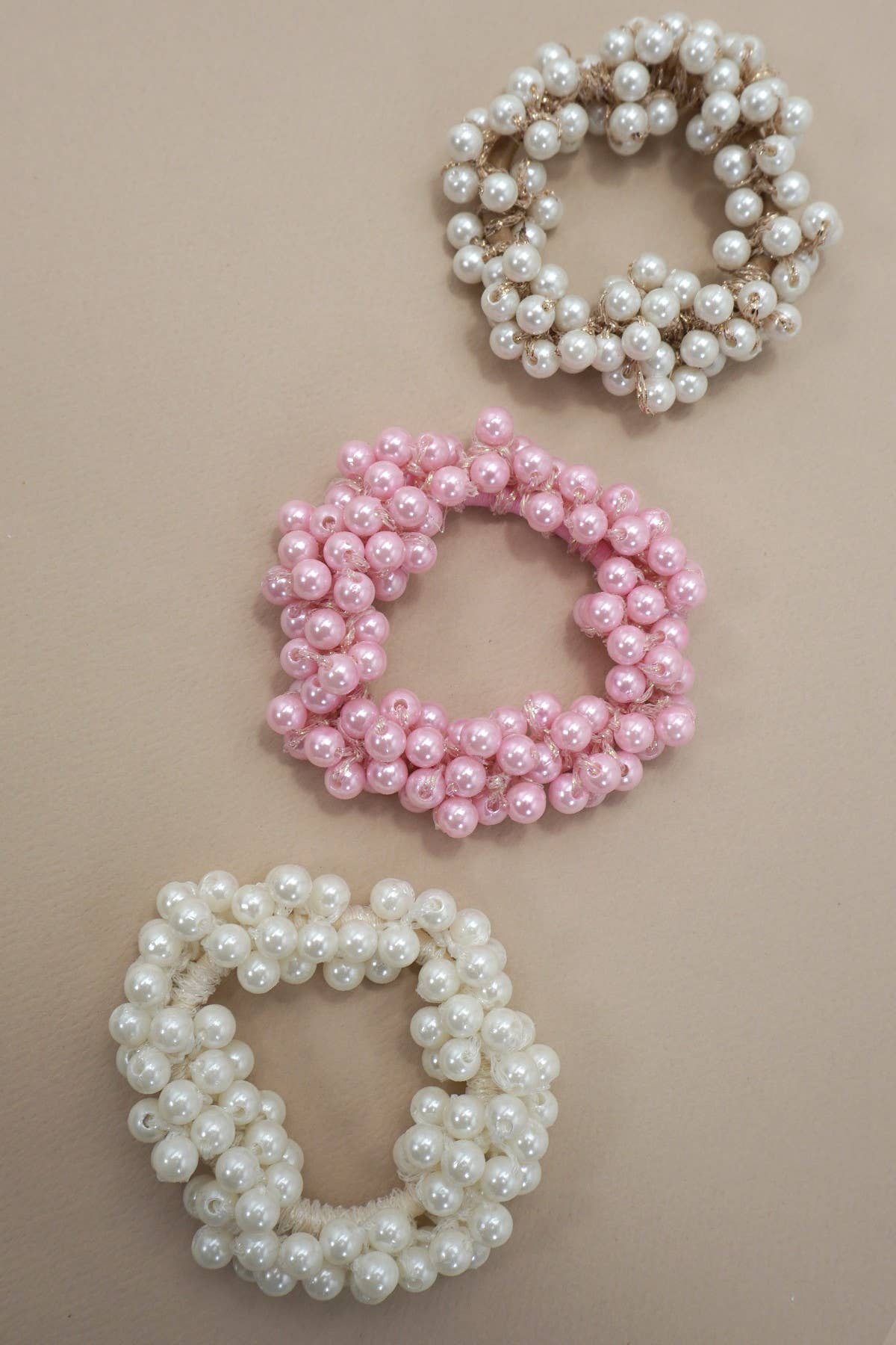 Pearl Ponytail Holders