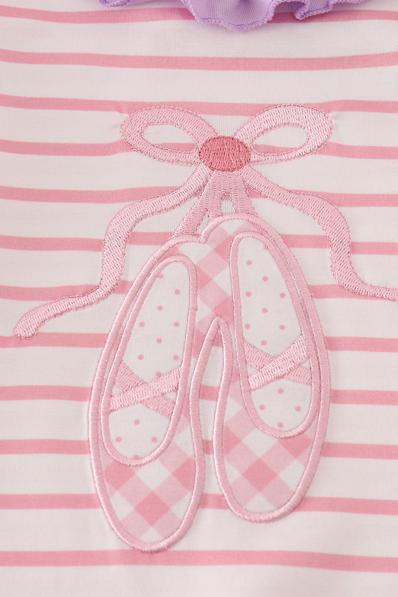 Ballet Shoes Ruffle Romper