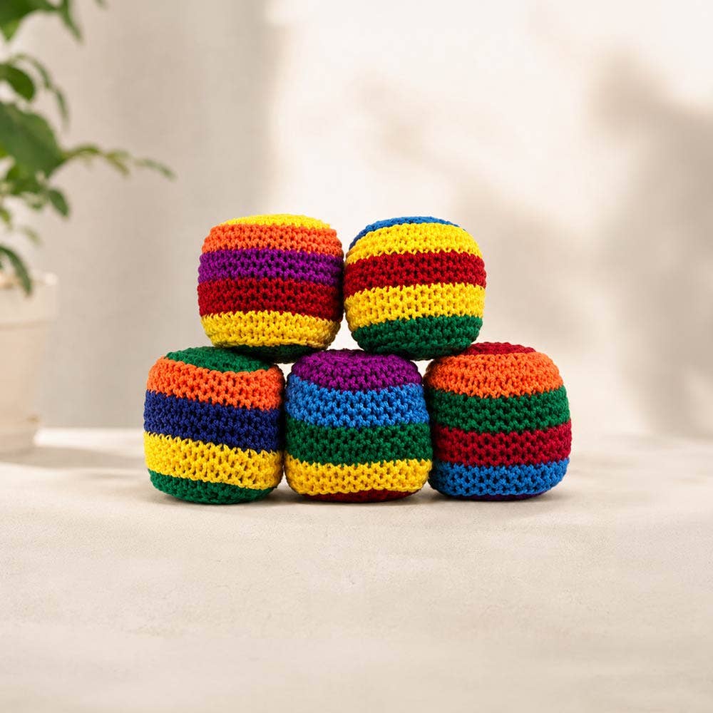 Crochet Hacky Sack Toy Ball