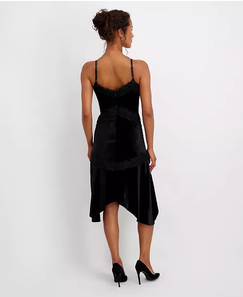 Siena Black V-Neck Dress