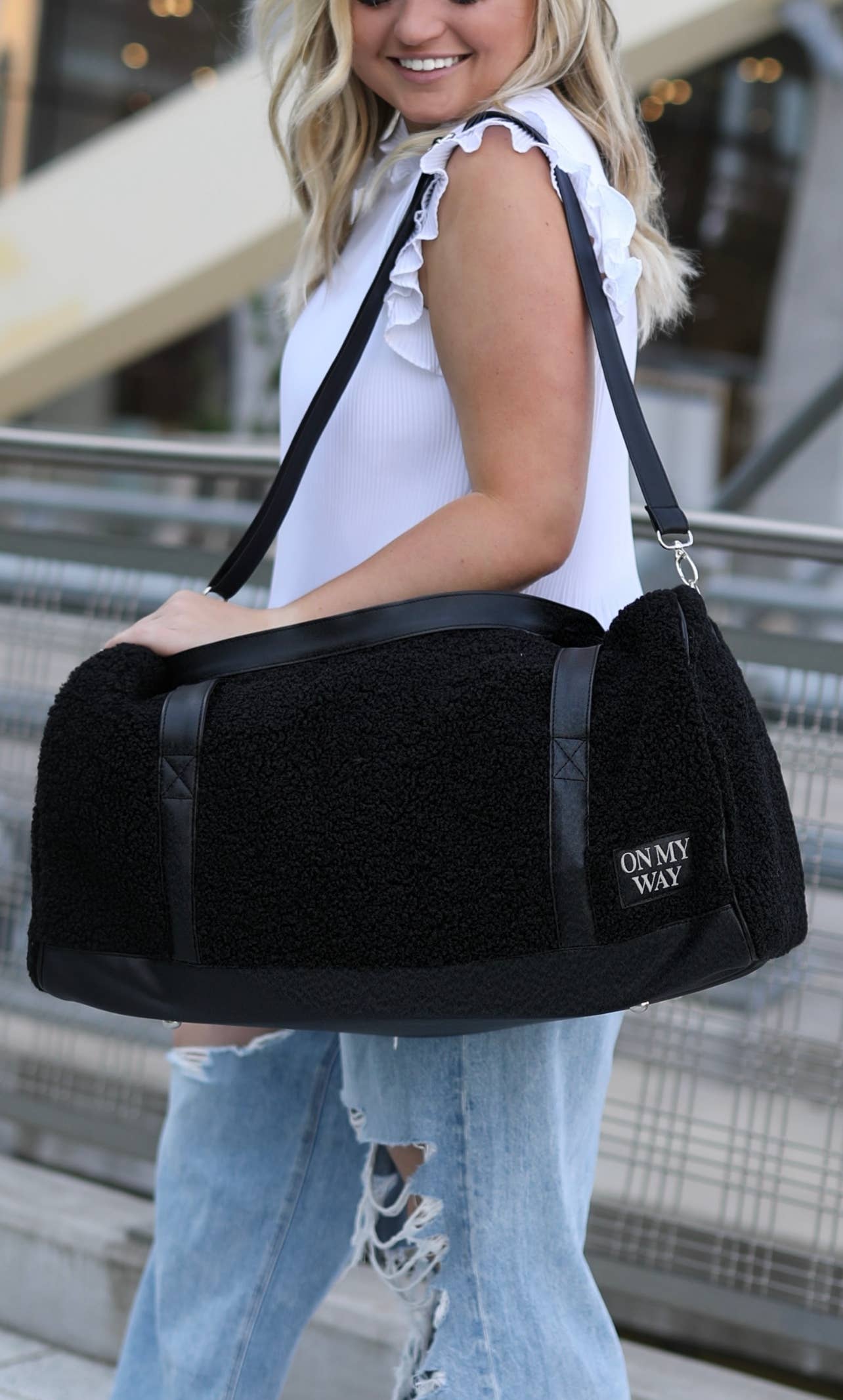 Teddy Sherpa Duffle Bag